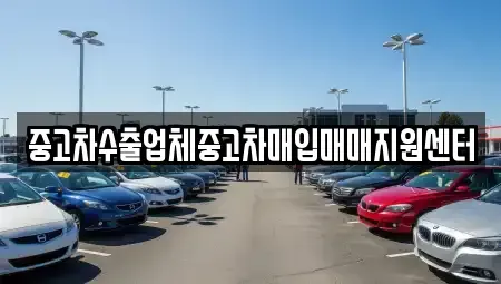 서울 성북구 길음동 중고차매입 전문 중고차수출업체중고차매입매매지원센터