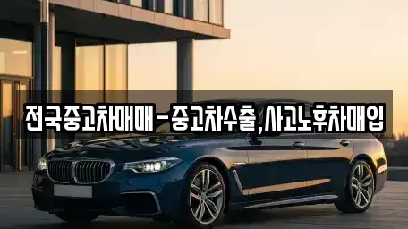 서울특별시 강남구 일원동 중고차매입 전문 전국중고차매매-중고차수출,사고노후차매입