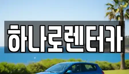 서울특별시 강동구 명일동 렌트카 전문 하나로렌터카