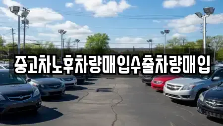 서울특별시 강동구 명일동 중고차매입 전문 중고차노후차량매입수출차량매입