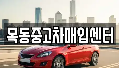 서울특별시 양천구 목동 중고차매입 전문 목동중고차매입센터