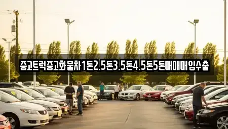 울산광역시 울주군 삼동면 중고차 전문 중고트럭중고화물차1톤2.5톤3.5톤4.5톤5톤매매매입수출