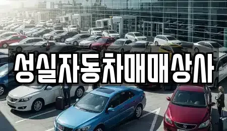 인천 동구 중고차 전문 성실자동차매매상사