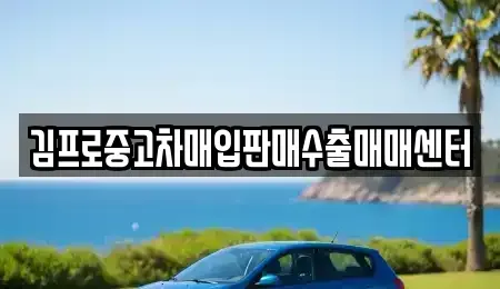 인천 동구 중고차매입 전문 김프로중고차매입판매수출매매센터