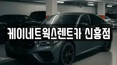 인천 서구 가좌동 단기렌트카 전문 케이네트웍스렌트카 신흥점