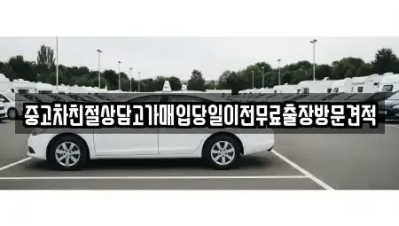 인천 서구 가좌동 중고차매입 전문 중고차친절상담고가매입당일이전무료출장방문견적