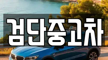 인천 서구 원당동 중고차매매 전문 검단중고차