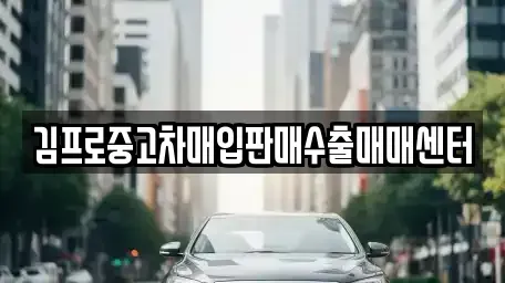 인천광역시 동구 창영동 중고차매입 전문 김프로중고차매입판매수출매매센터