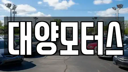 전라남도 나주시 대호동 중고차매매 전문 대양모터스