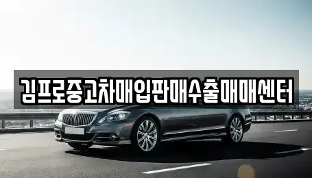 전라남도 목포시 대의동1가 중고차매입 전문 김프로중고차매입판매수출매매센터