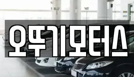 전라남도 장흥군 장흥읍 중고차매매 전문 오뚜기모터스