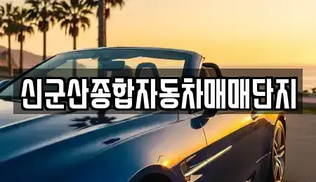 전북특별자치도 군산시 사정동 중고차 전문 신군산종합자동차매매단지