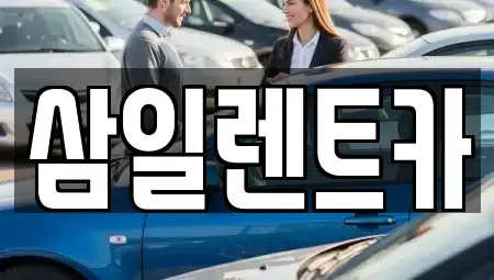 전북특별자치도 전주시 덕진구 산정동 렌트카 전문 삼일렌트카