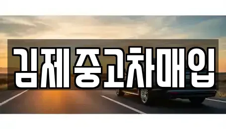 전북특별자치도 전주시 완산구 용복동 중고차 전문 김제중고차매입