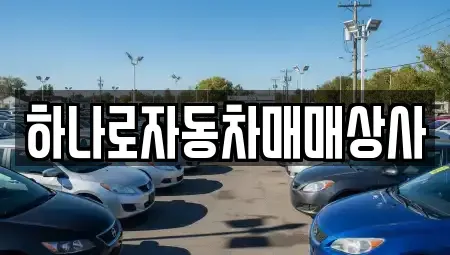 전북특별자치도 정읍시 과교동 중고차매매 전문 하나로자동차매매상사