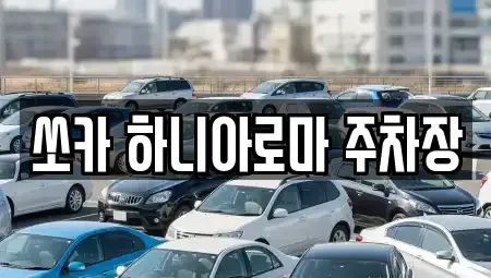 제주특별자치도 서귀포시 토평동 렌트카 전문 쏘카 하니아로마 주차장