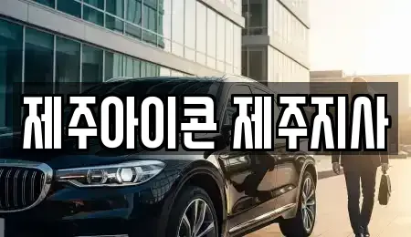 제주특별자치도 제주시 이도일동 렌트카 전문 제주아이콘 제주지사