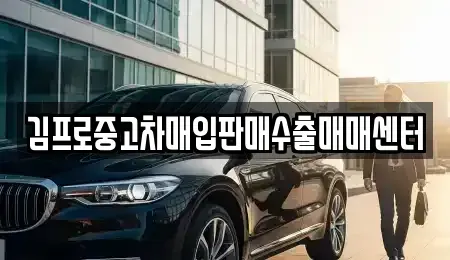 충남 논산시 광석면 중고차매입 전문 김프로중고차매입판매수출매매센터