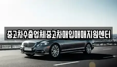 충남 논산시 내동 중고차매입 전문 중고차수출업체중고차매입매매지원센터