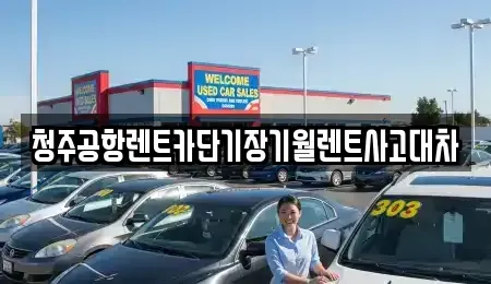 충북 청주시 흥덕구 수의동 단기렌트카 전문 청주공항렌트카단기장기월렌트사고대차