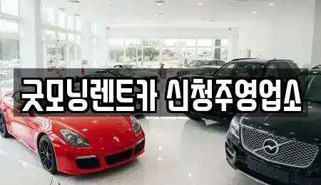 충북 청주시 흥덕구 수의동 렌트카 전문 굿모닝렌트카 신청주영업소