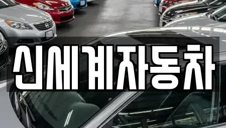 충북 청주시 흥덕구 수의동 중고차매매 전문 신세계자동차