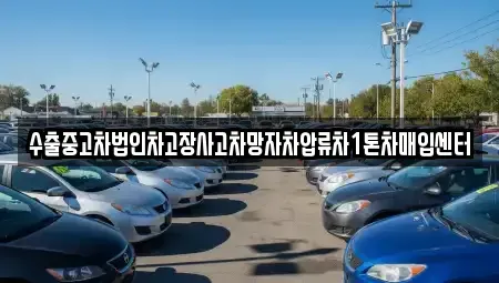 충북 충주시 충의동 중고차매입 전문 수출중고차법인차고장사고차망자차압류차1톤차매입센터