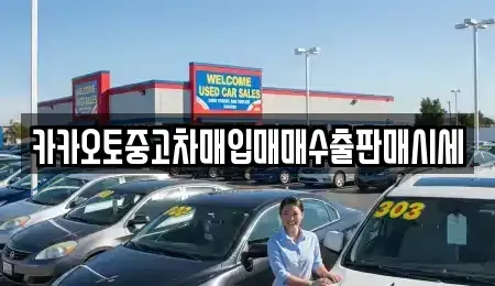 충청남도 논산시 노성면 중고차 전문 카카오토중고차매입매매수출판매시세