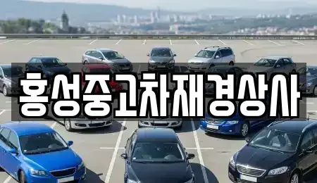 충청남도 홍성군 구항면 중고차 전문 홍성중고차재경상사