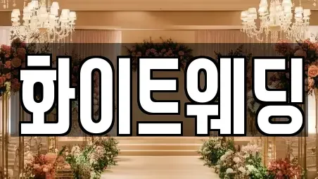 화이트웨딩